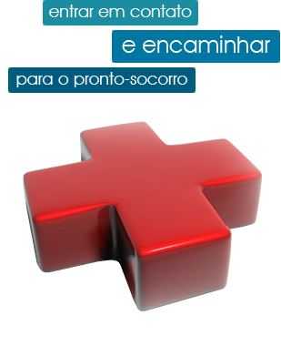 Entrar em contato e encaminhar para o pronto-socorro